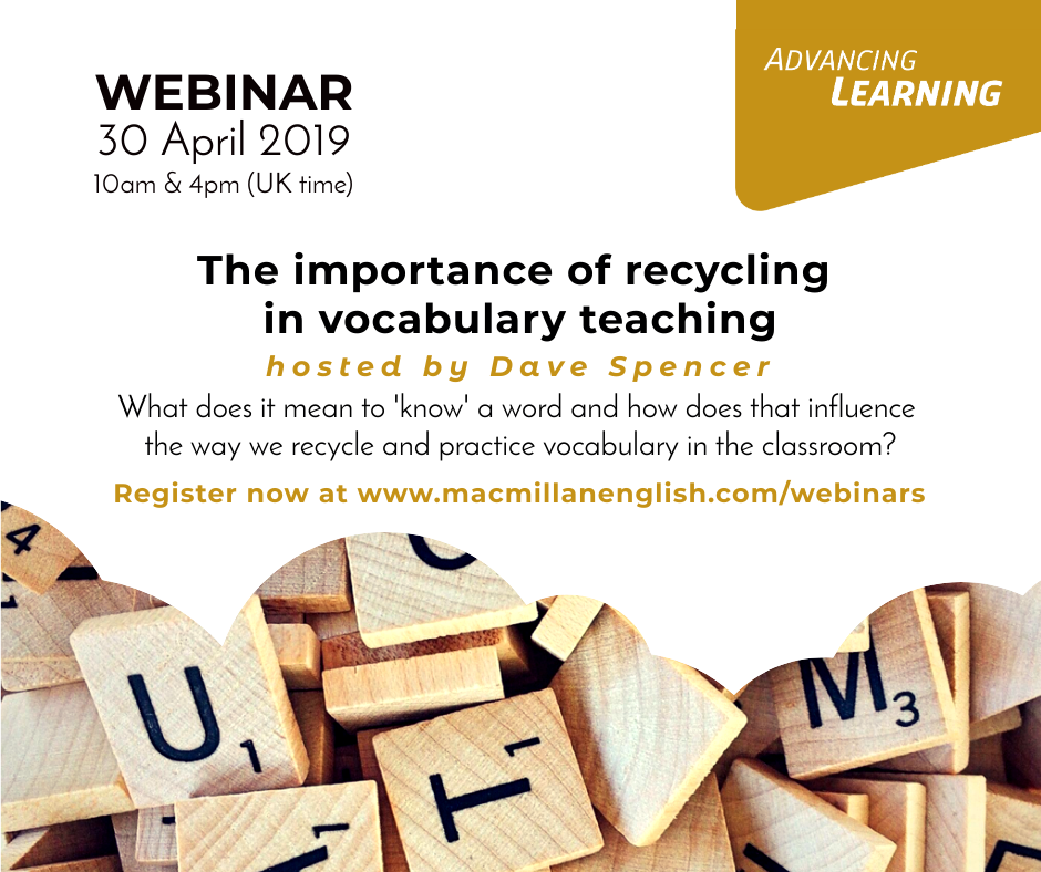 The importance of recycling in vocabulary teaching